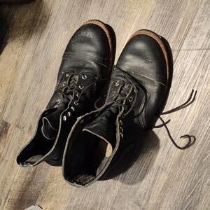 Red Wing Iron Ranger 6 inch Boot - Black 11.5